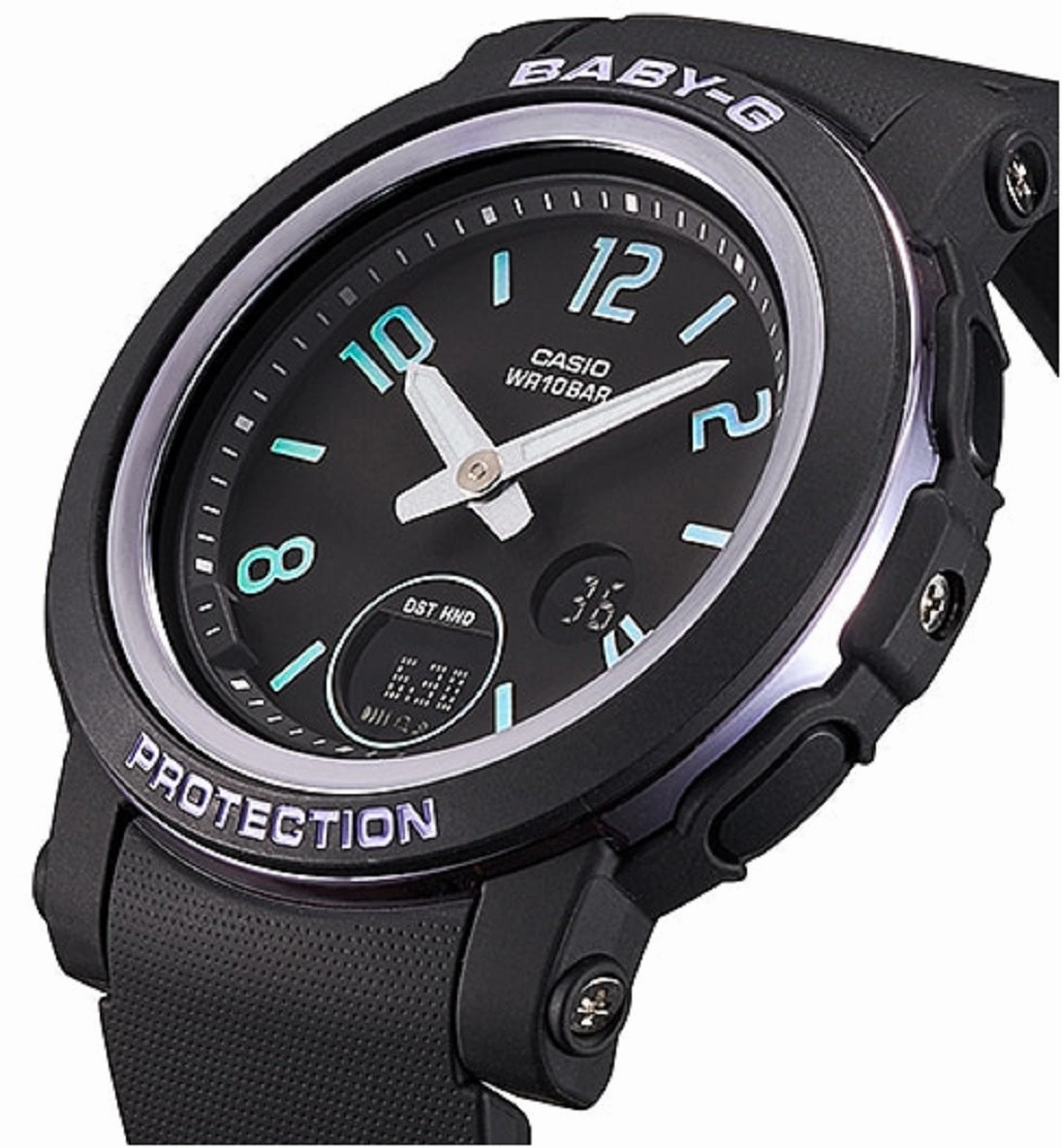 Casio Baby-g BGA-290DR-1A Digital Analog Rubber Strap Watch For Women
