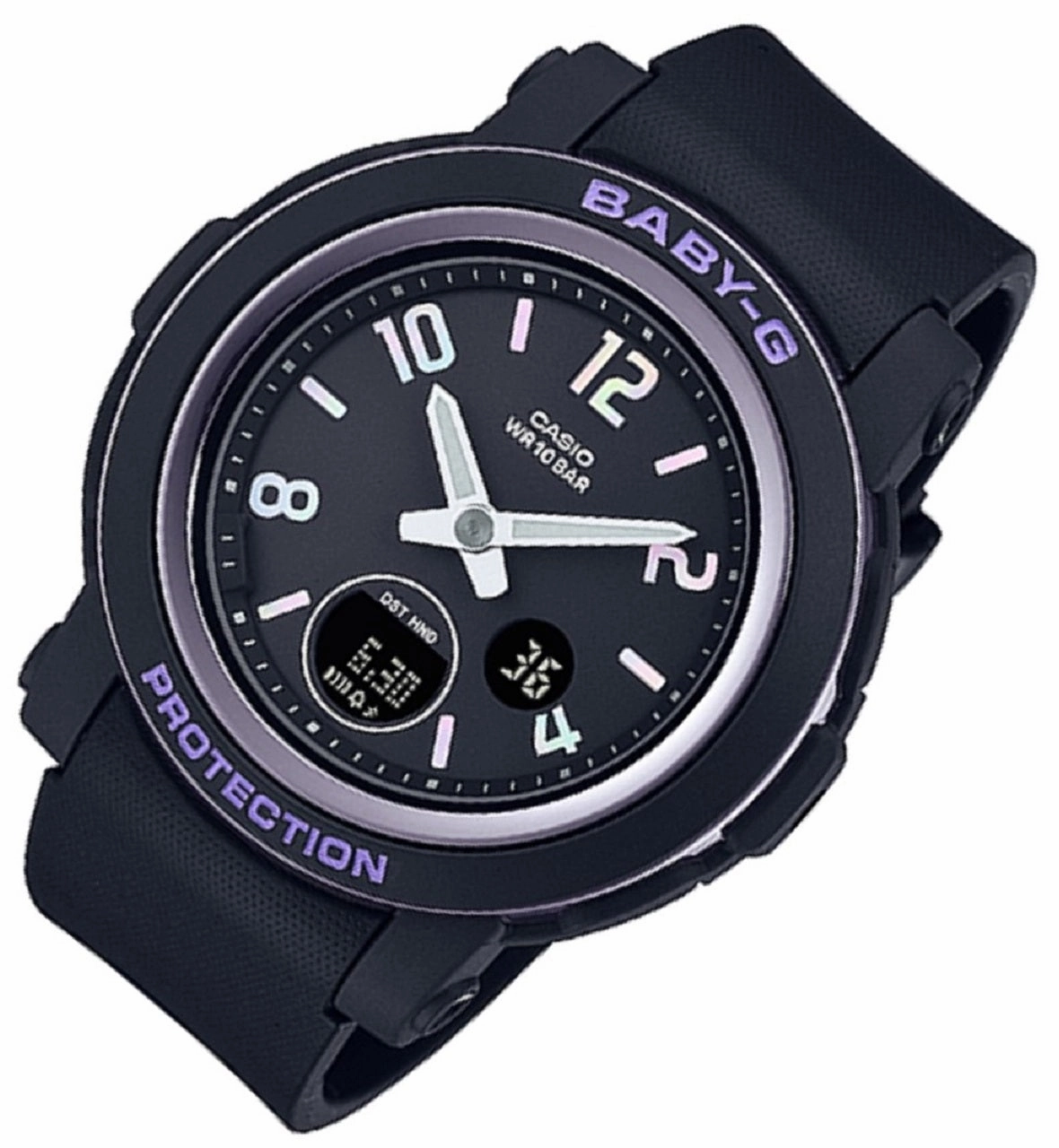 Casio Baby-g BGA-290DR-1A Digital Analog Rubber Strap Watch For Women