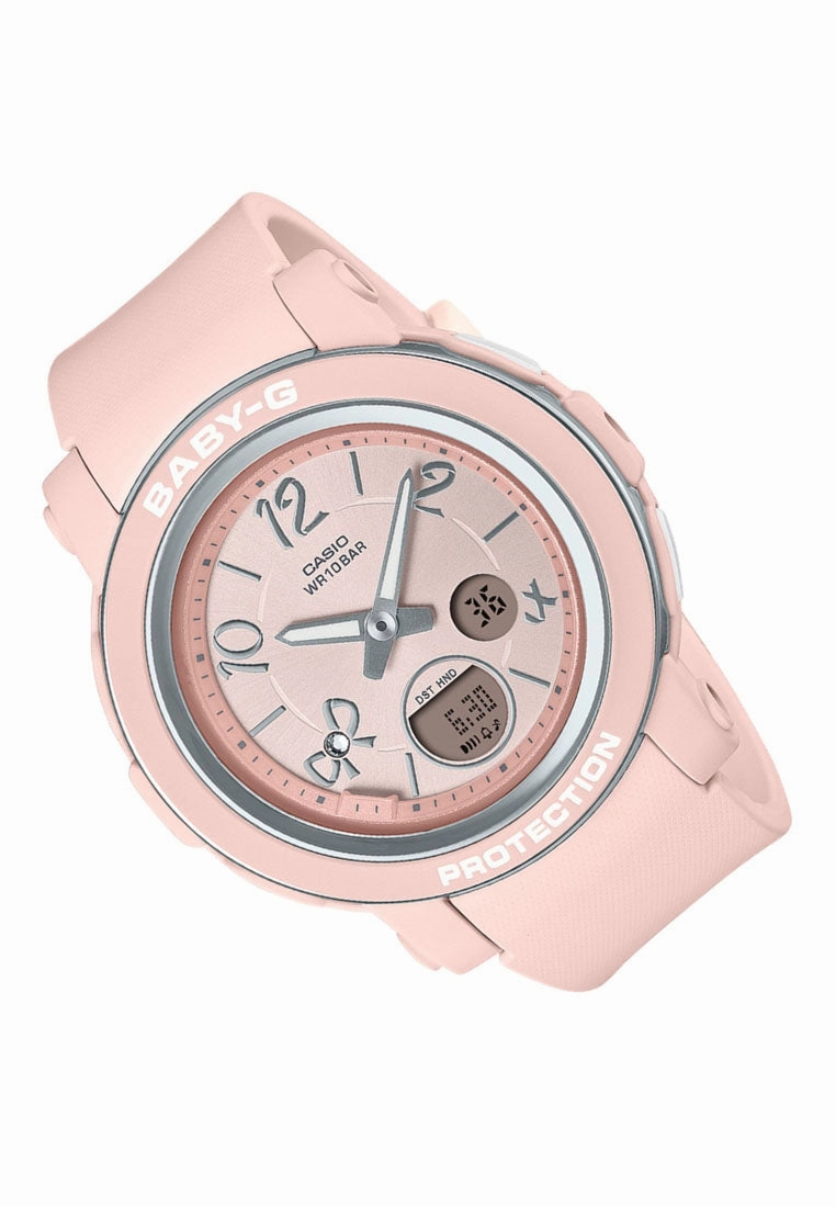 Casio Baby-g BGA-290RA-4A Digital Analog Rubber Strap Watch for Women