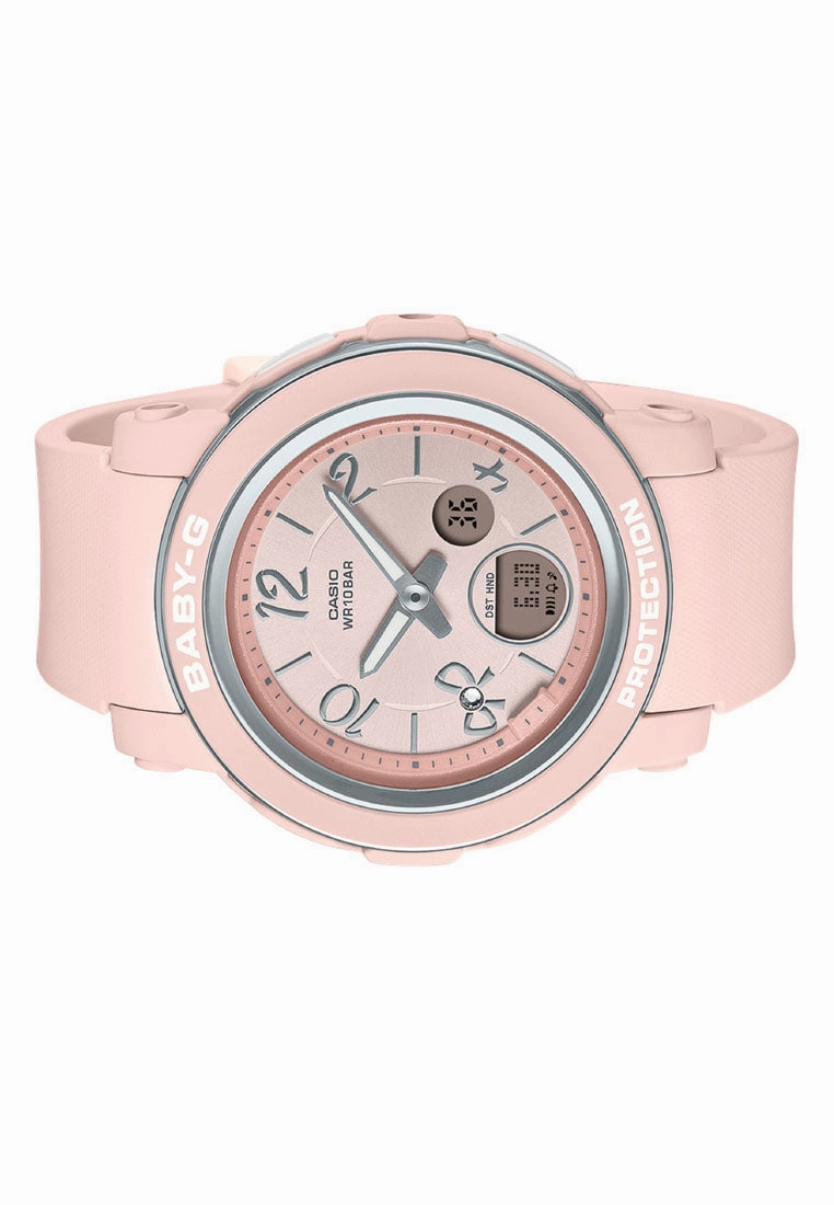 Casio Baby-g BGA-290RA-4A Digital Analog Rubber Strap Watch for Women