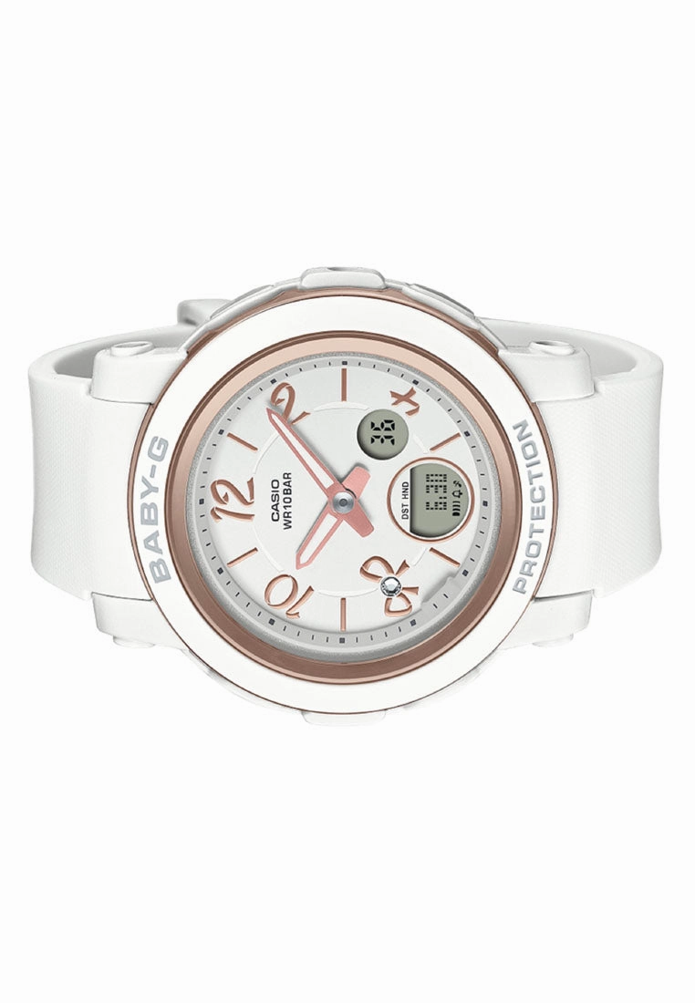 Casio Baby-g BGA-290RA-7A Digital Analog Rubber Strap Watch for Women