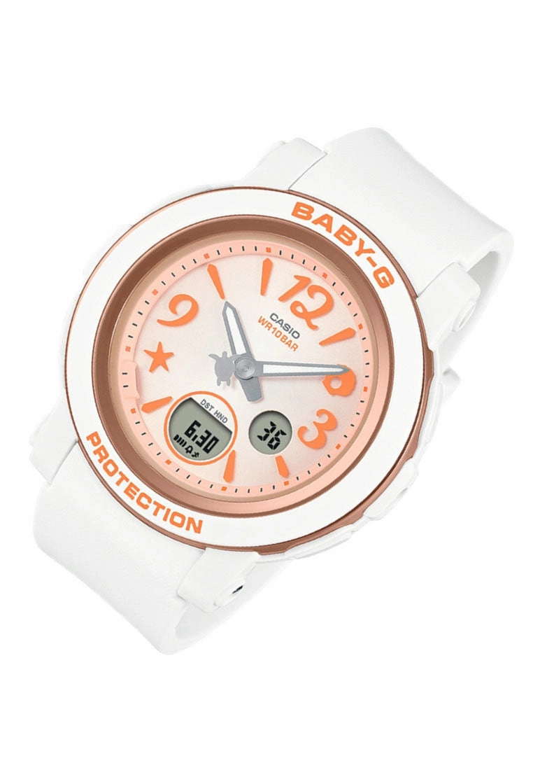 Casio Baby-g BGA-290US-4A Digital Analog Rubber Strap Watch for Women