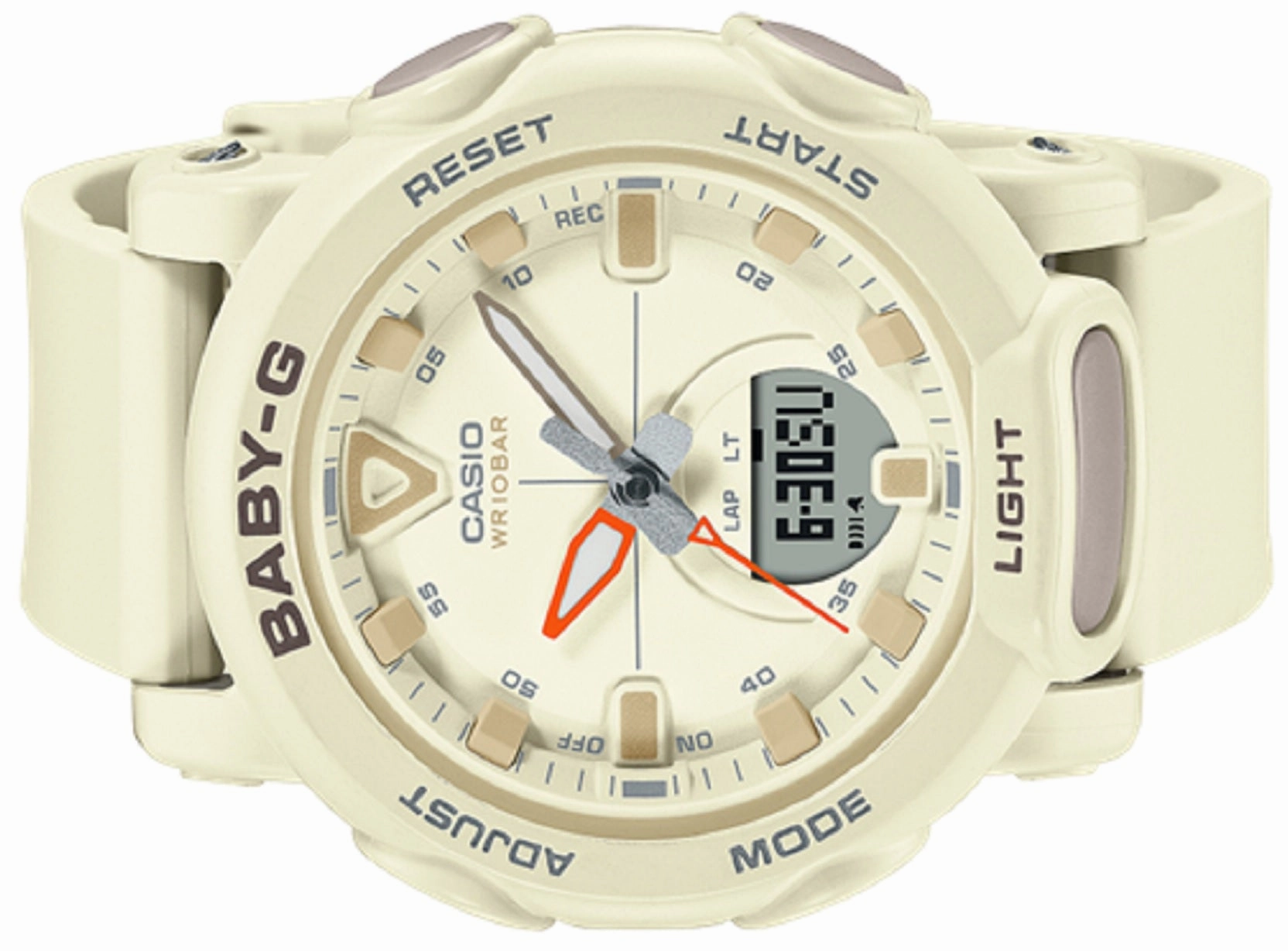 Casio Baby-g BGA-310-7A Digital Analog Rubber Strap Watch For Women