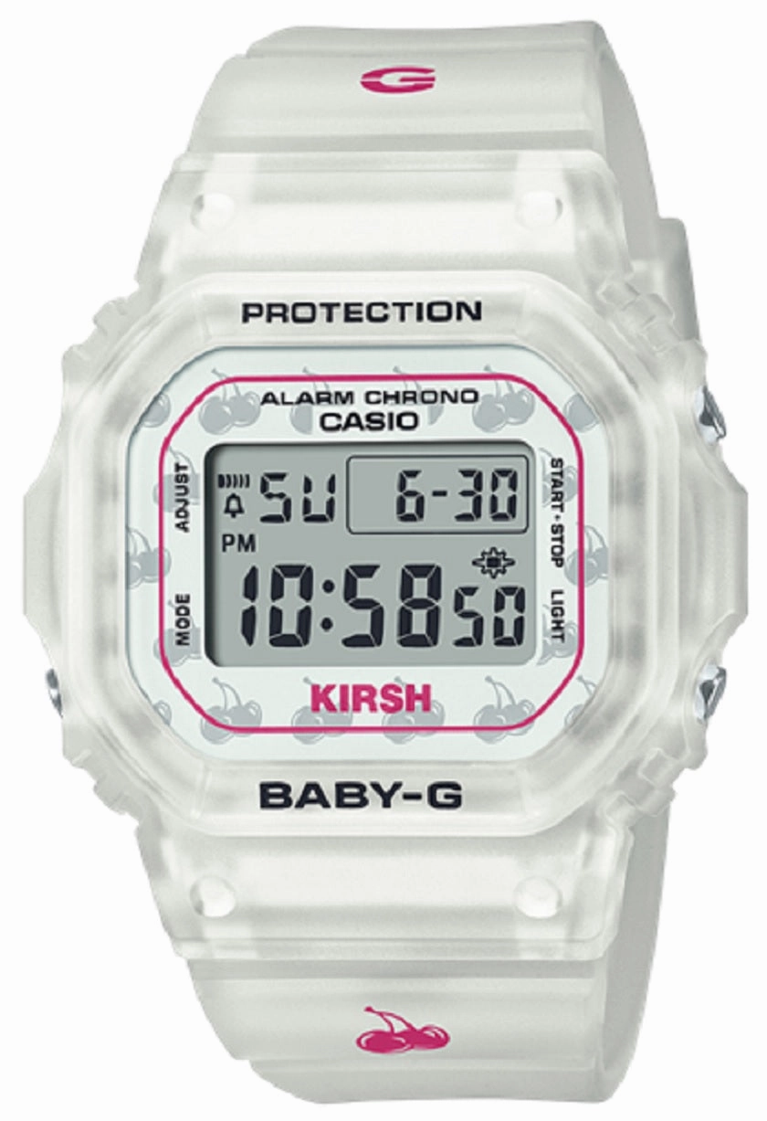 Casio Baby-g BGD-565KRS-7DR Digital Rubber Strap Watch For Women