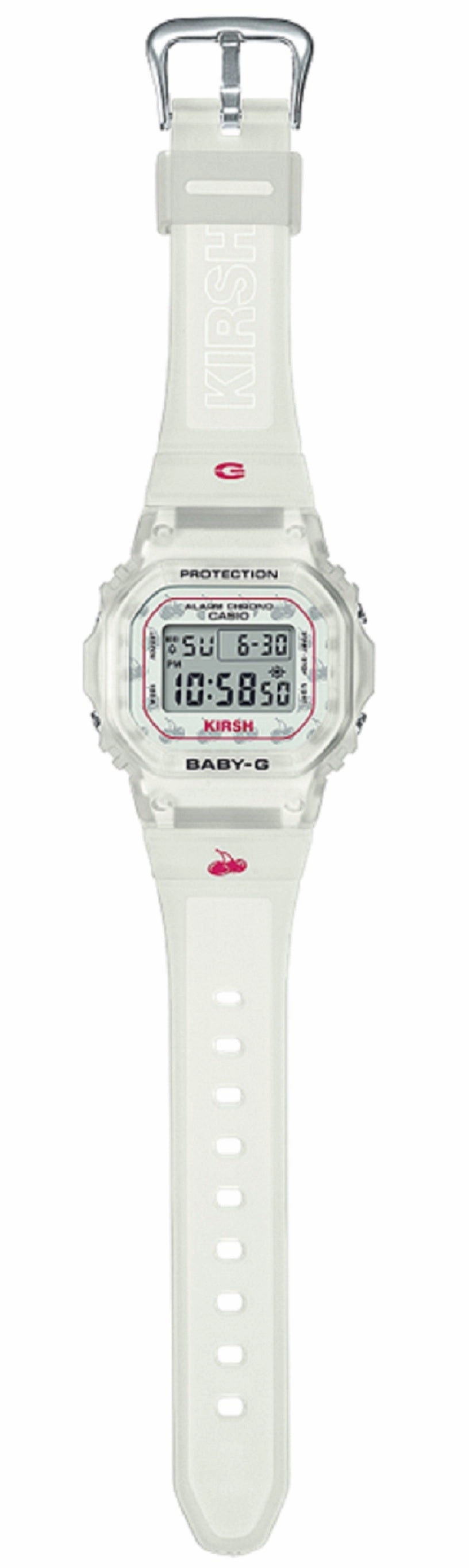 Casio Baby-g BGD-565KRS-7DR Digital Rubber Strap Watch For Women