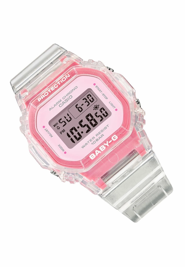 Casio Baby-g BGD-565SJ-7DR Digital Rubber Strap Watch for Women