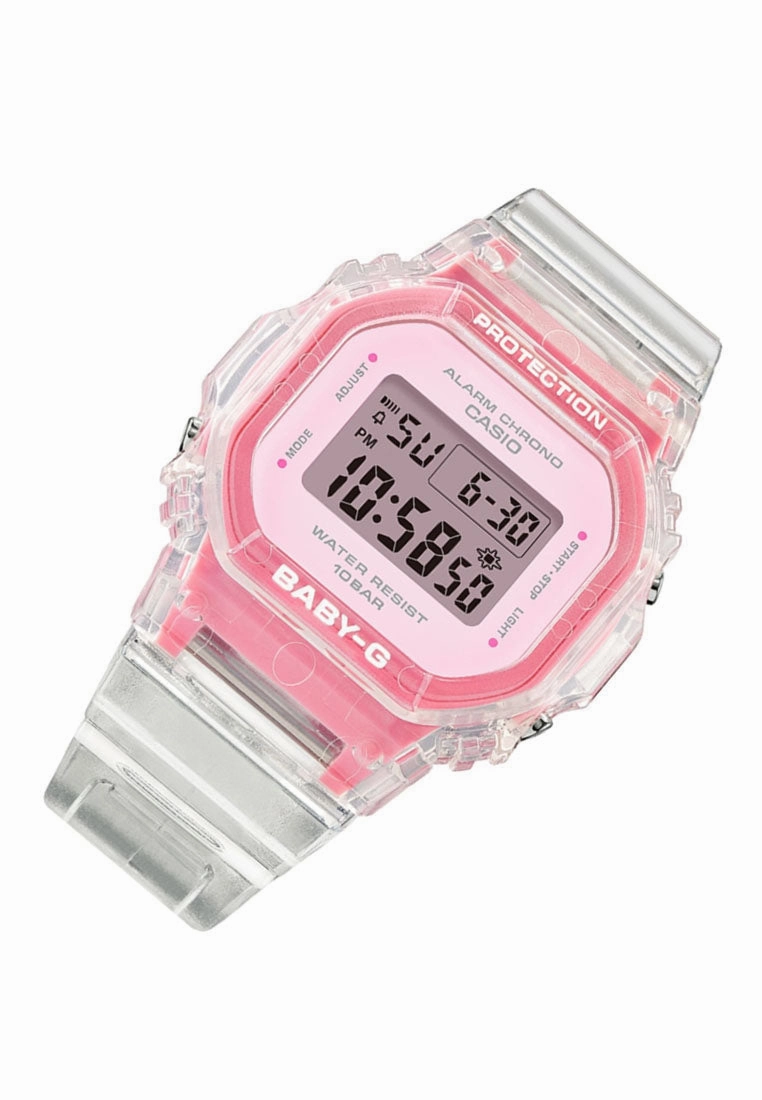 Casio Baby-g BGD-565SJ-7DR Digital Rubber Strap Watch for Women