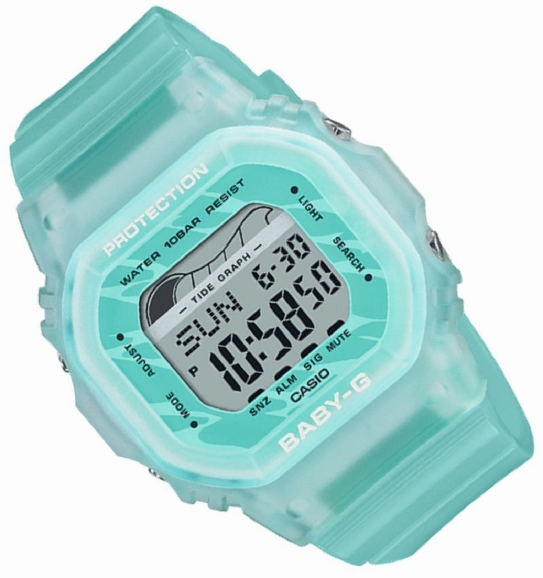 Casio Baby-g BLX-565S-2DR Digital Rubber Strap Watch For Women