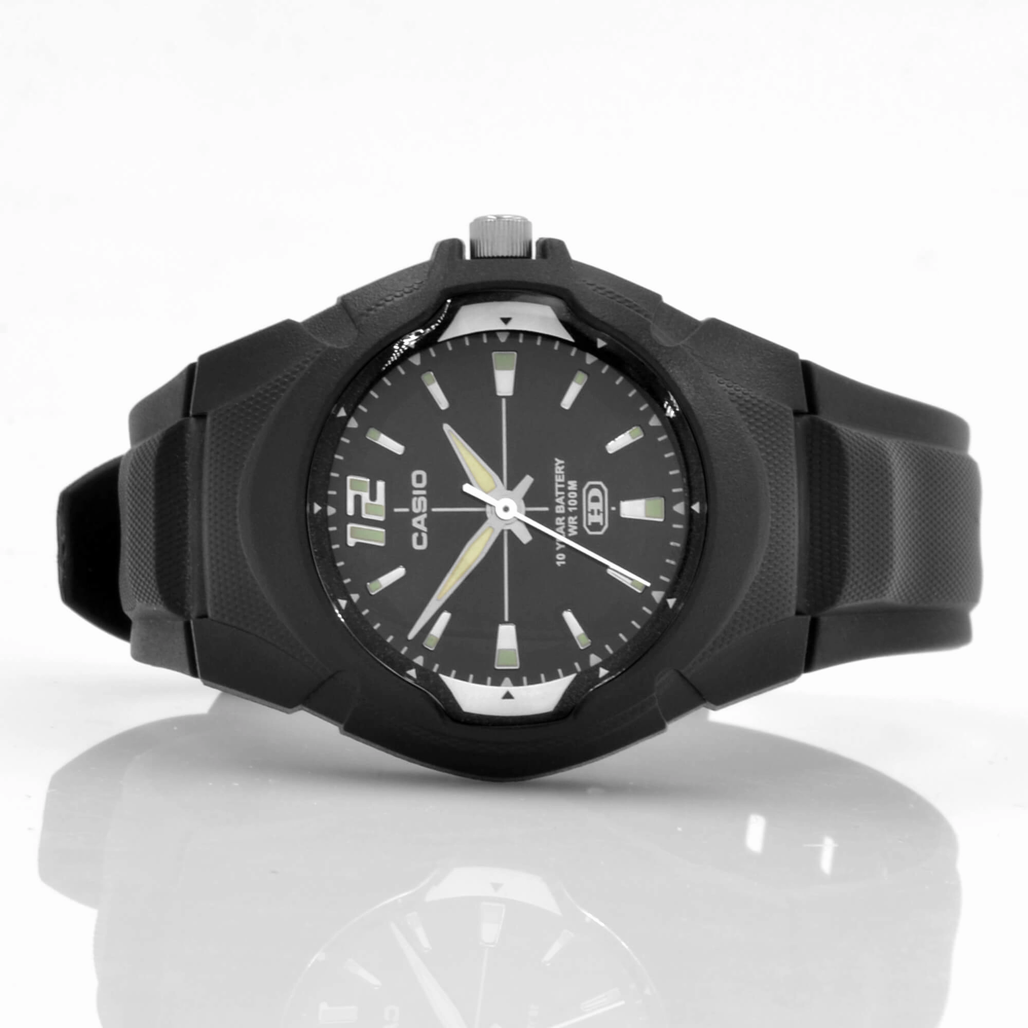 Casio Black Resin Case Black Band Watch | LX-600E-1A
