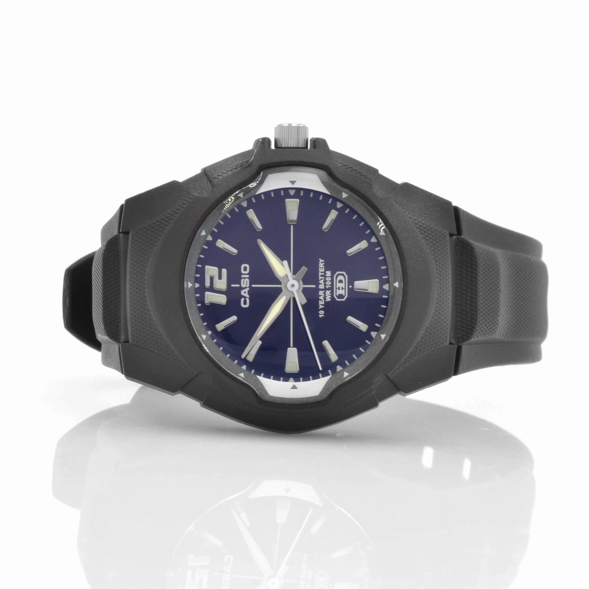 Casio Black Resin Case Black Band Watch | LX-600E-2AV