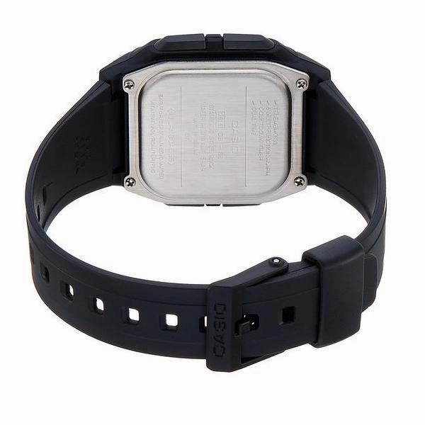 Casio DB-36-1A Black Resin Watch for Women and Men