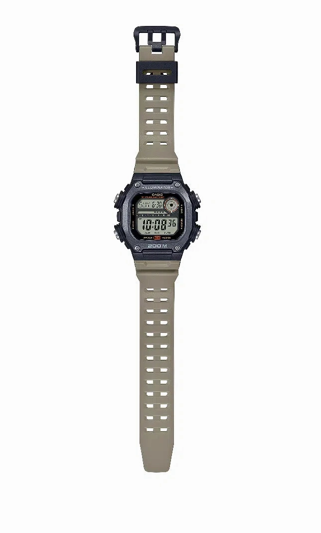 Casio DW-291HX-5A Digital Rubber Strap Watch For Men