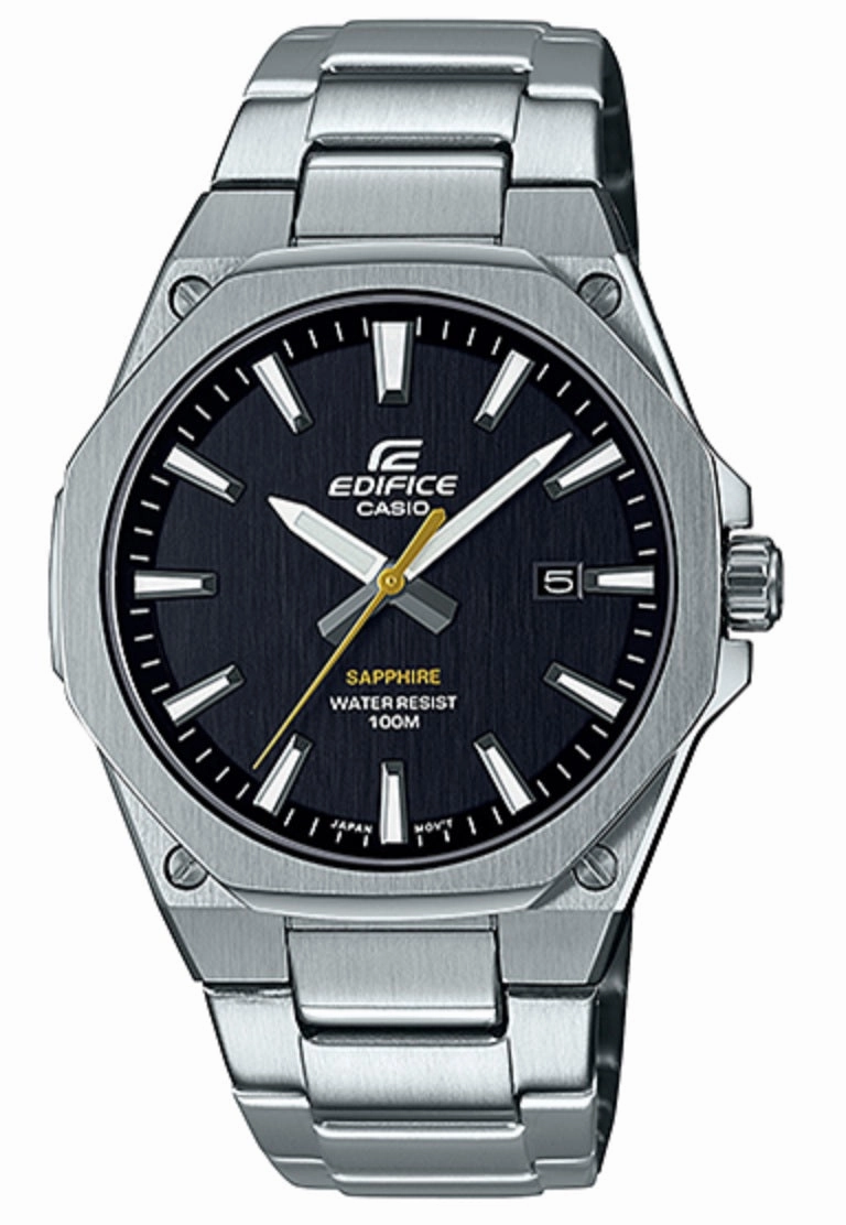 Casio Edifice EFR-S108D-1A Analog Stainless Steel Strap Watch For Men