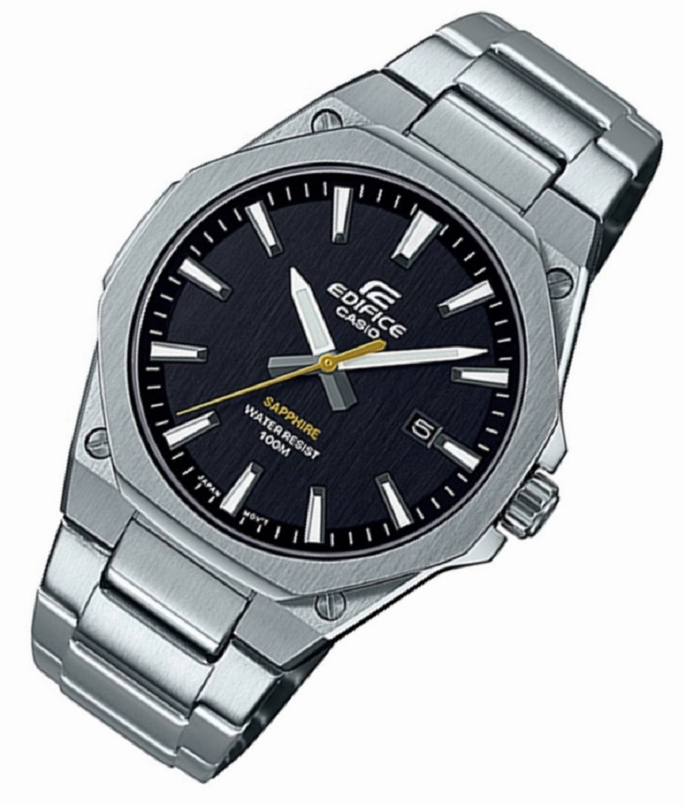 Casio Edifice EFR-S108D-1A Analog Stainless Steel Strap Watch For Men