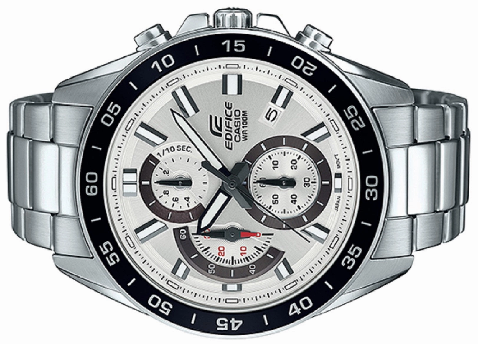 Casio Edifice EFV-550D-7A Chronograph Stainless Steel Strap Watch For Men