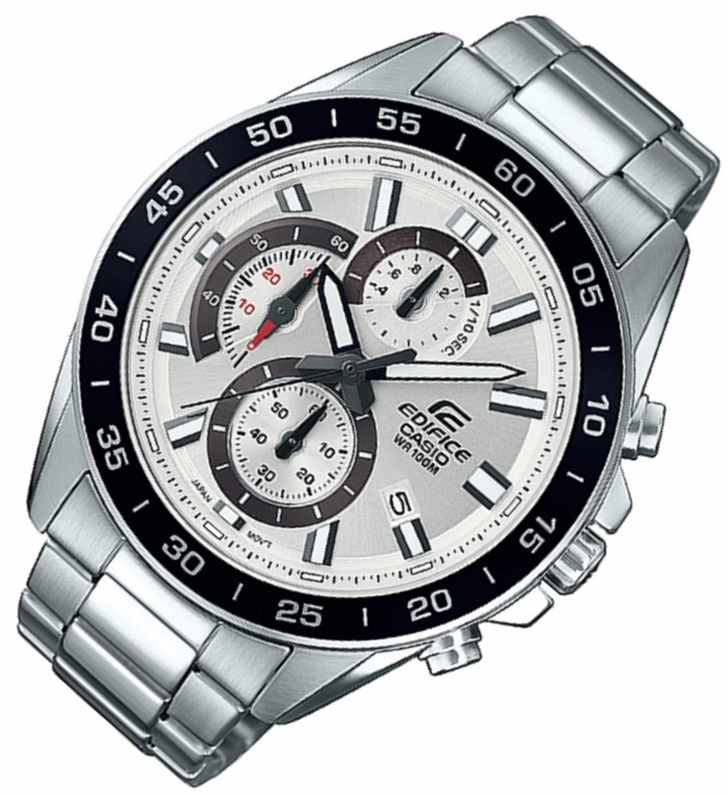 Casio Edifice EFV-550D-7A Chronograph Stainless Steel Strap Watch For Men