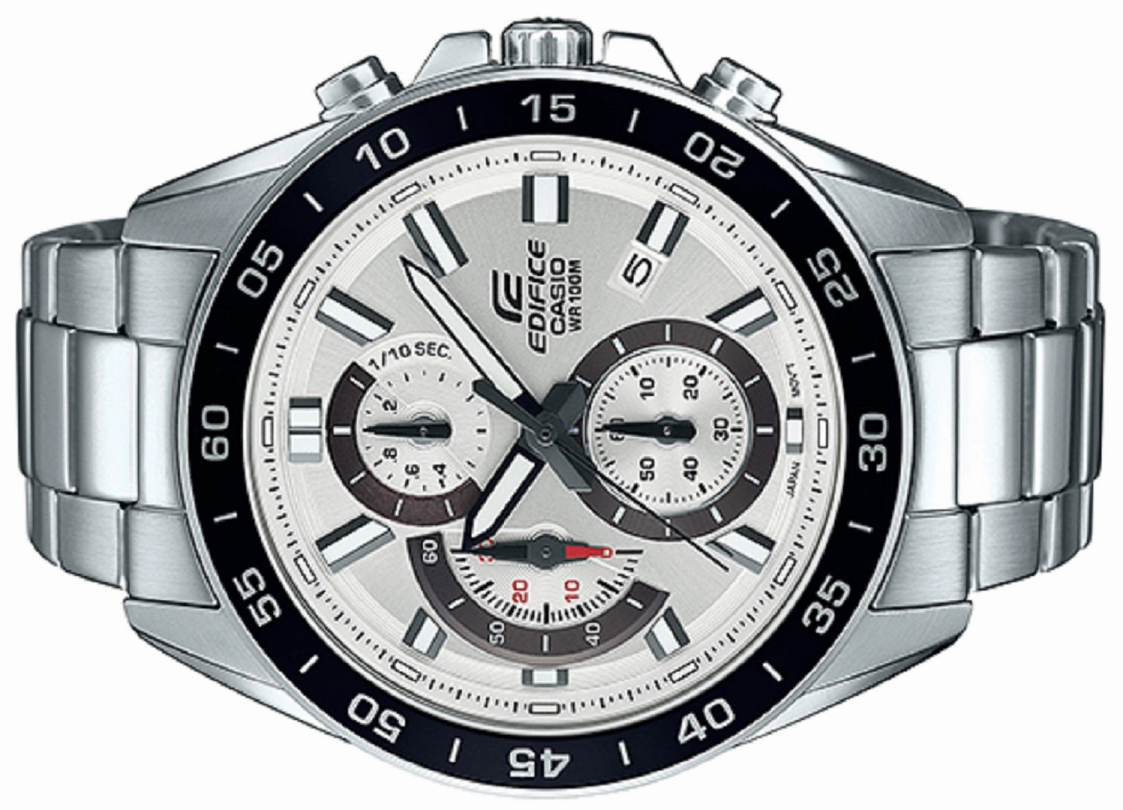 Casio Edifice EFV-550D-7A Chronograph Stainless Steel Strap Watch For Men