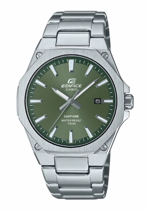 Casio EFR-S108D-3A Analog Stainless Steel Strap Watch for Men