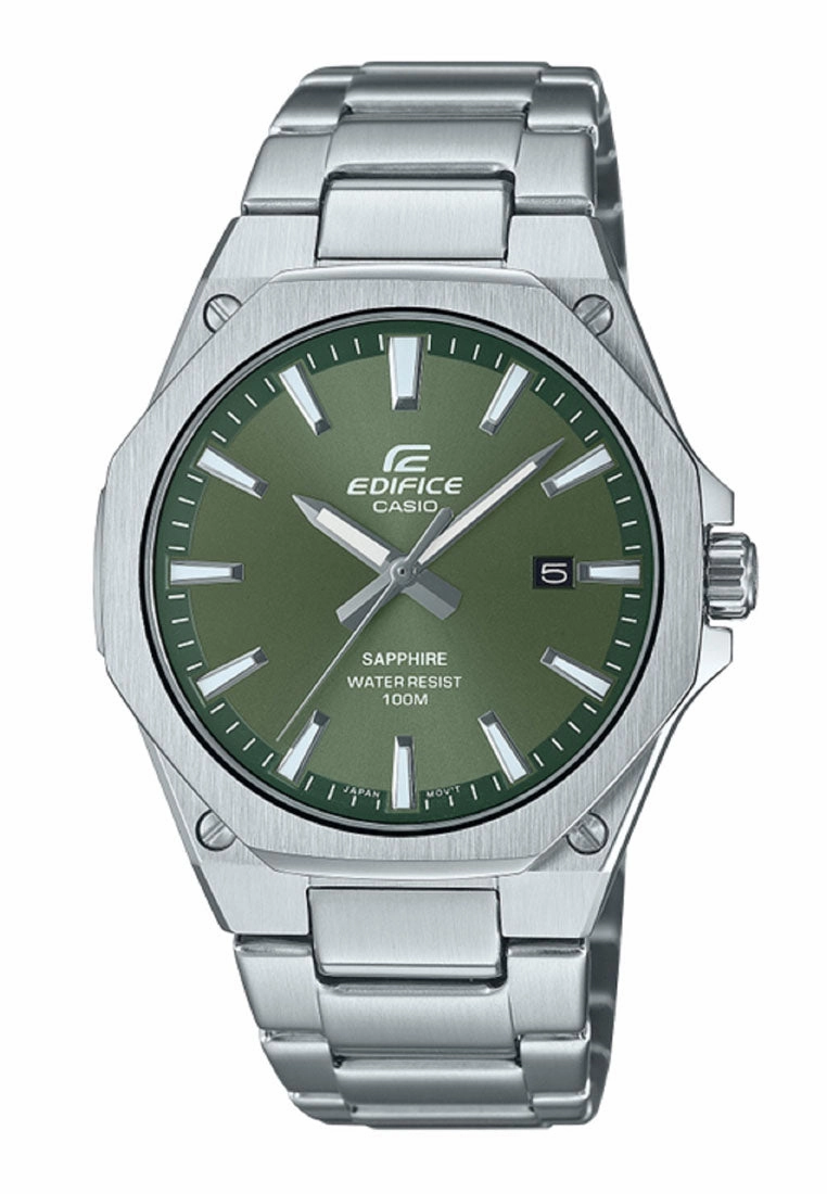 Casio EFR-S108D-3A Analog Stainless Steel Strap Watch for Men