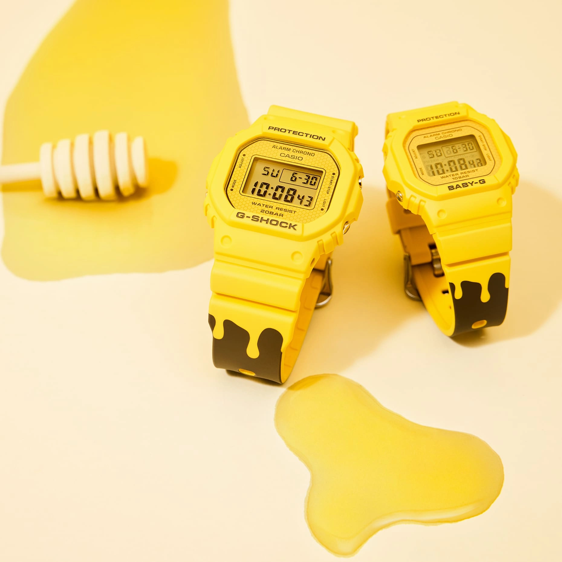 Casio G-Shock Baby-G Couple Watch SLV-22B-9DR Digital Rubber Strap Watch