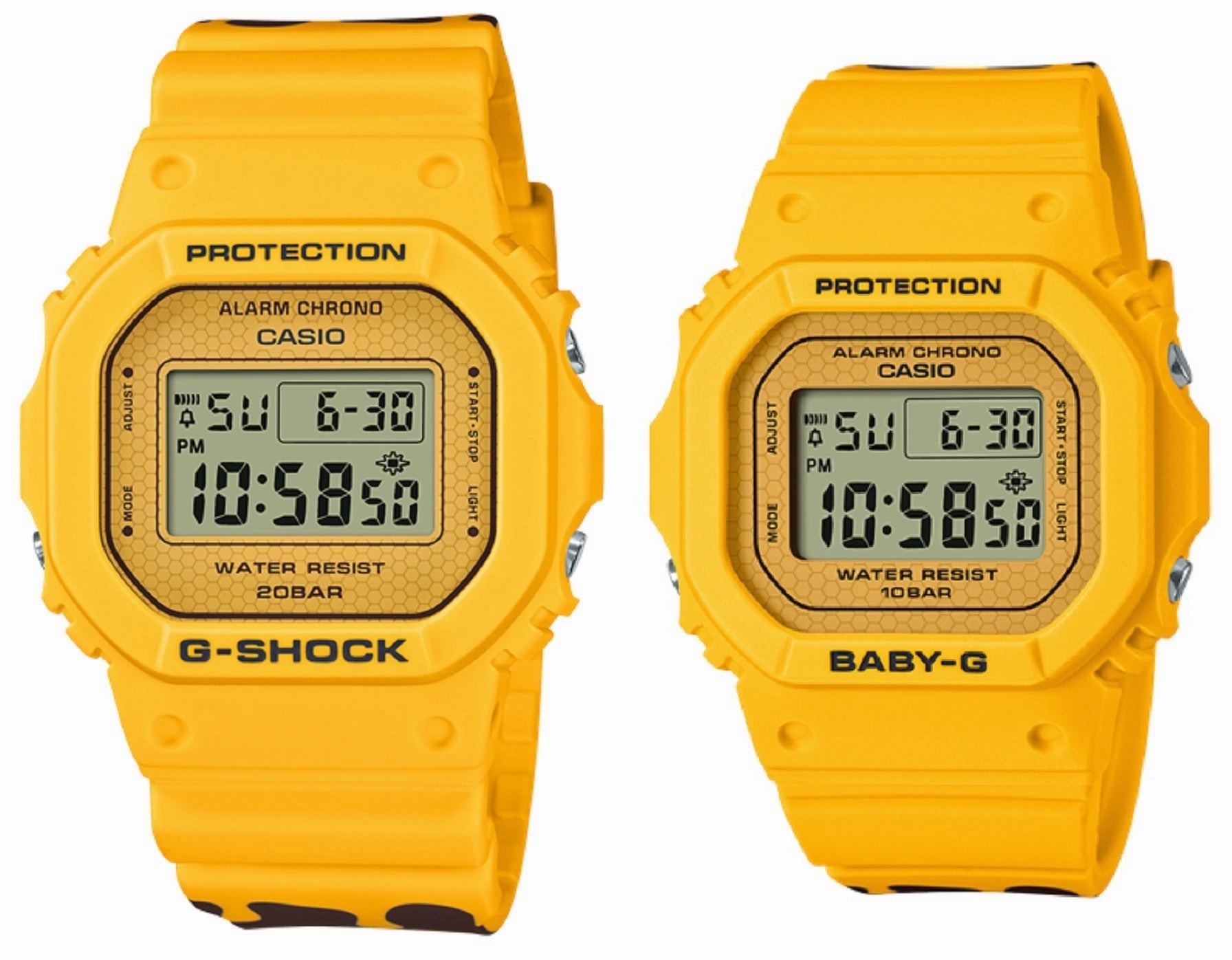 Casio G-Shock Baby-G Couple Watch SLV-22B-9DR Digital Rubber Strap Watch