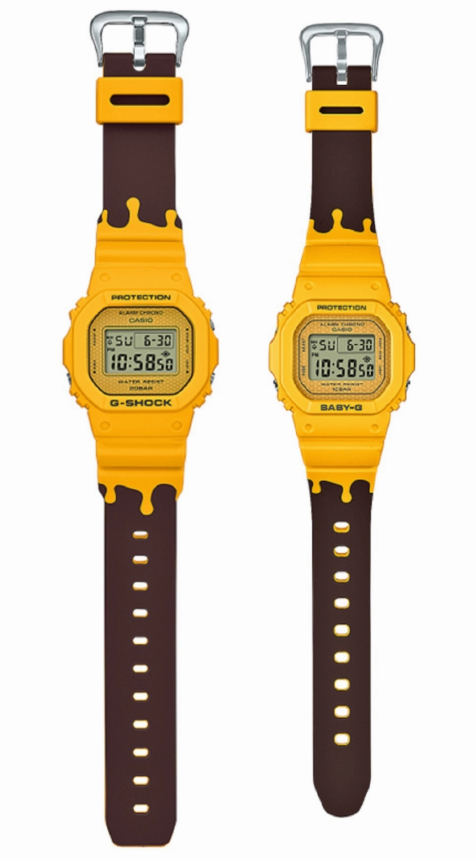 Casio G-Shock Baby-G Couple Watch SLV-22B-9DR Digital Rubber Strap Watch