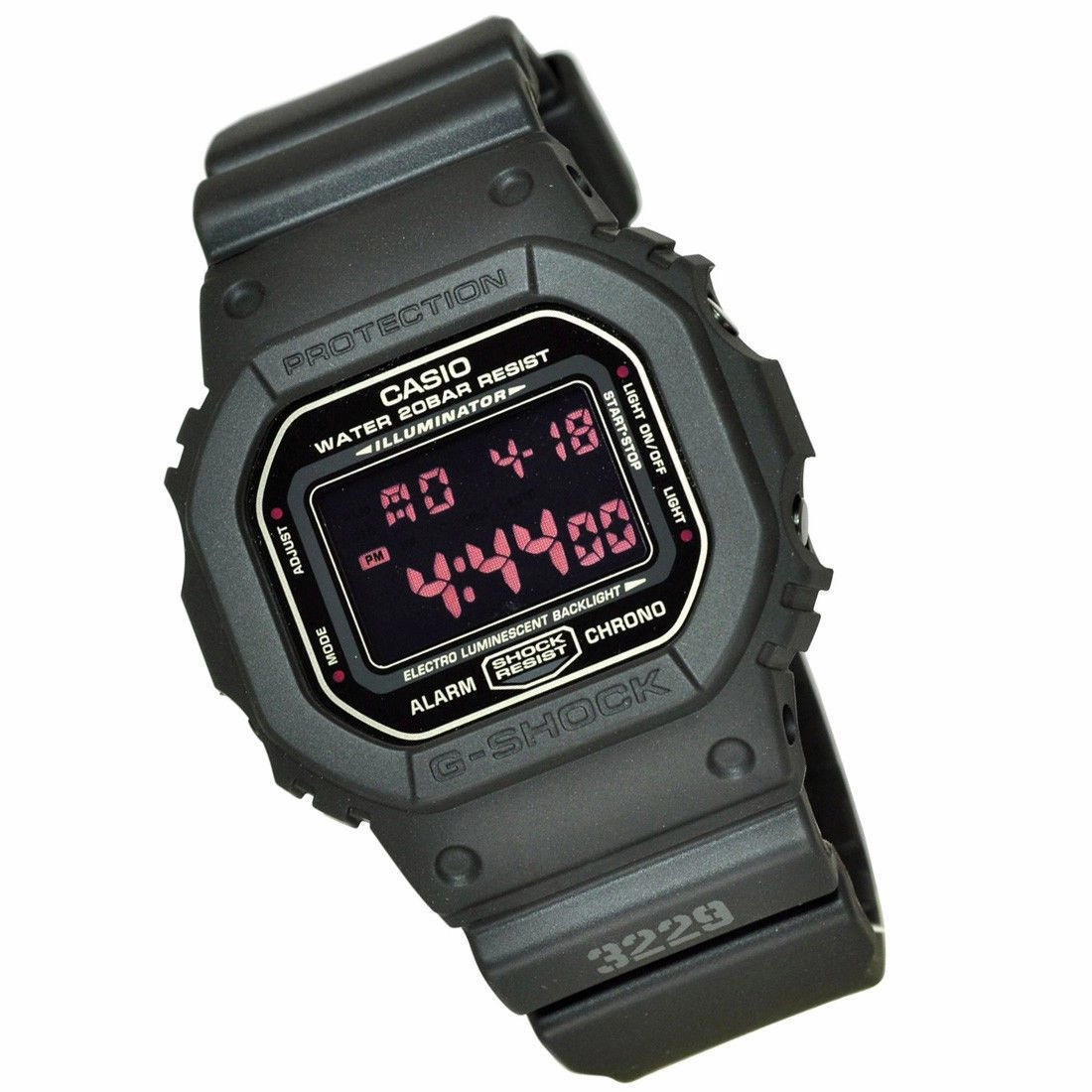 Casio G-shock DW-5600MS-1DR Digital Rubber Strap Watch For Men