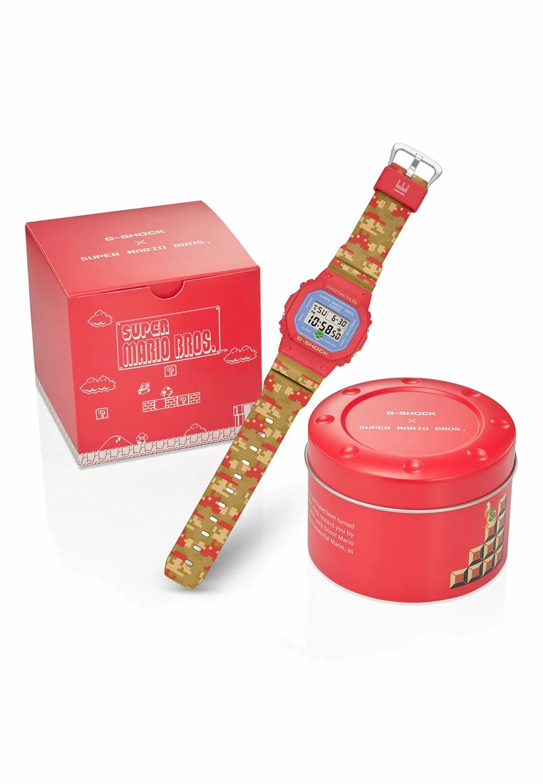 Casio G-shock DW-5600SMB-4DR Super Mario Digital Rubber Strap Watch For Men