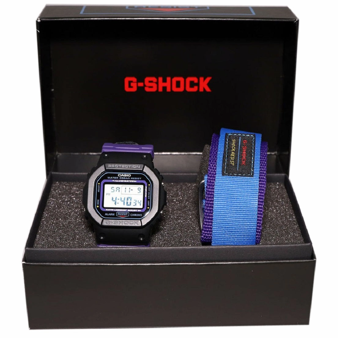 Casio G-shock DW-5600THS-1 Digital Nylon Strap Watch For Men
