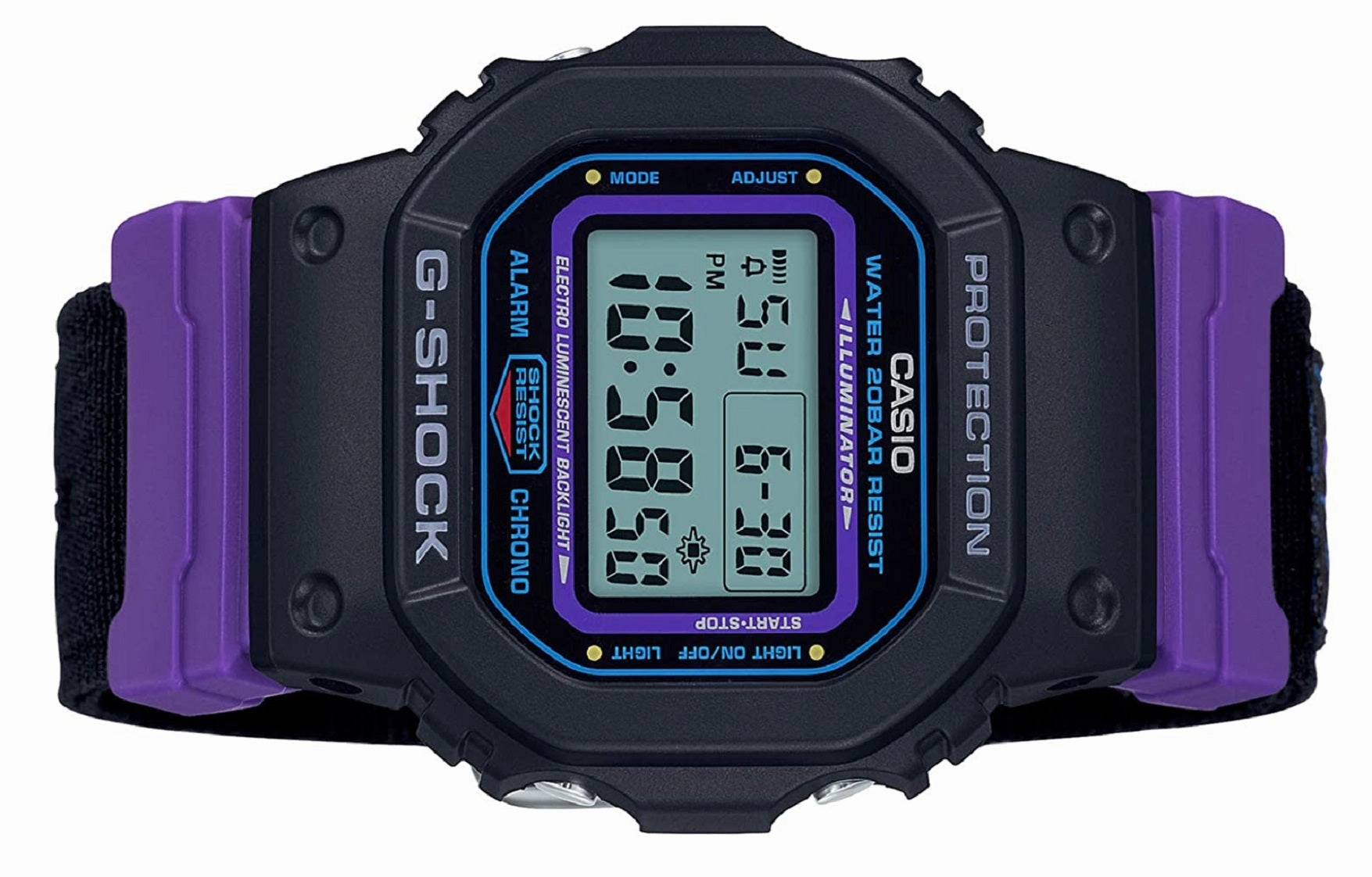 Casio G-shock DW-5600THS-1 Digital Nylon Strap Watch For Men