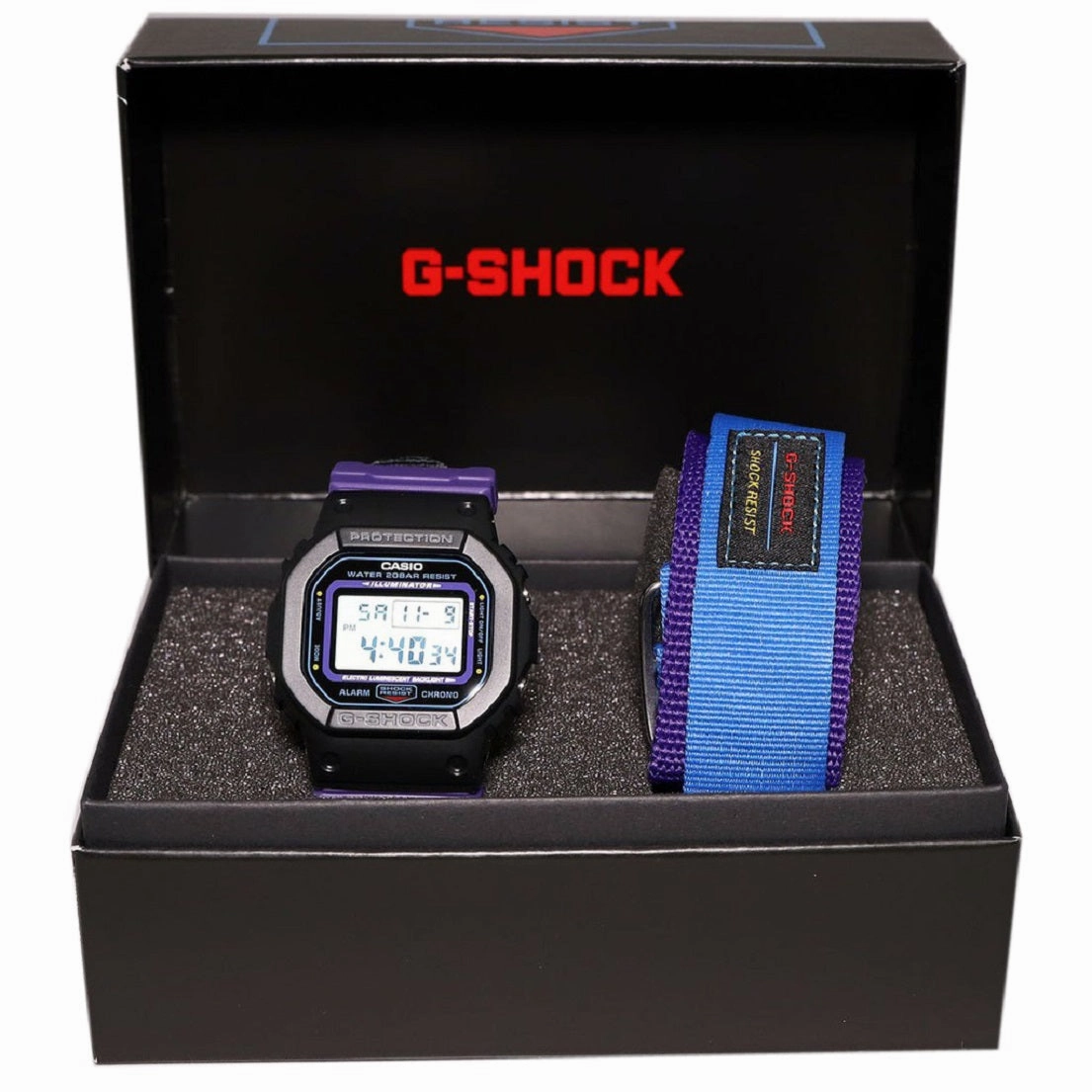 Casio G-shock DW-5600THS-1 Digital Nylon Strap Watch For Men
