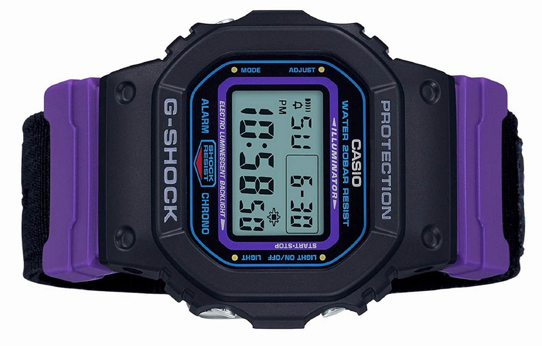 Casio G-shock DW-5600THS-1 Digital Nylon Strap Watch For Men