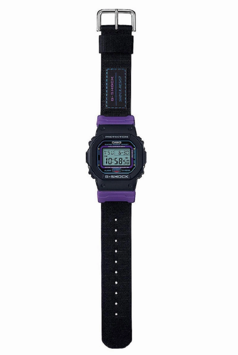Casio G-shock DW-5600THS-1 Digital Nylon Strap Watch For Men