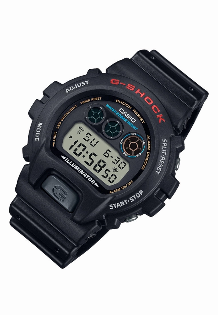 Casio G-shock DW-6900U-1DR Digital Rubber Strap Watch For Men