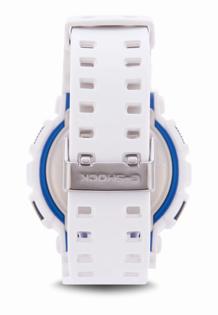 Casio G-shock GA-100B-7ADR Digital Analog Rubber Strap Watch For Men