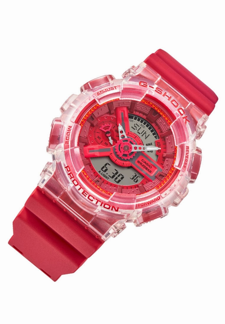 Casio G-shock GA-110GL-4A Digital Analog Rubber Strap Watch For Men