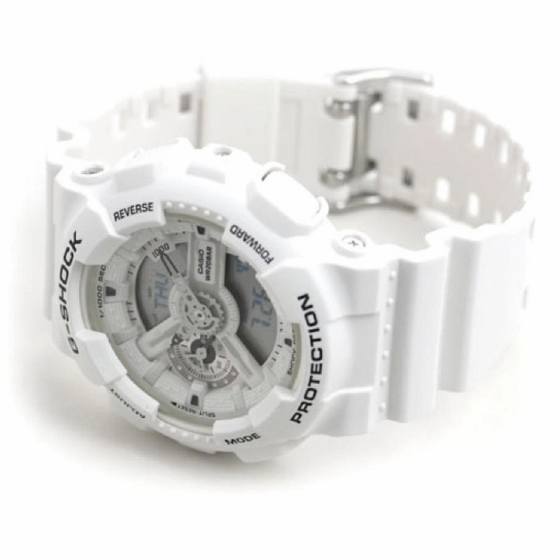 Casio G-shock GA-110MW-7A Digital Analog Rubber Strap Watch For Men