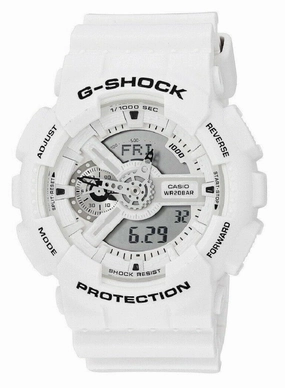 Casio G-shock GA-110MW-7A Digital Analog Rubber Strap Watch For Men