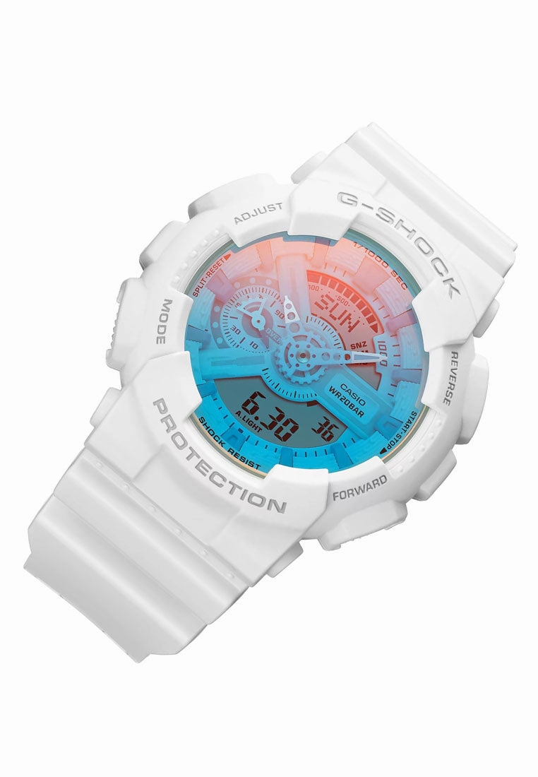 Casio G-shock GA-110TL-7A Digital Analog Rubber Strap Watch for Men