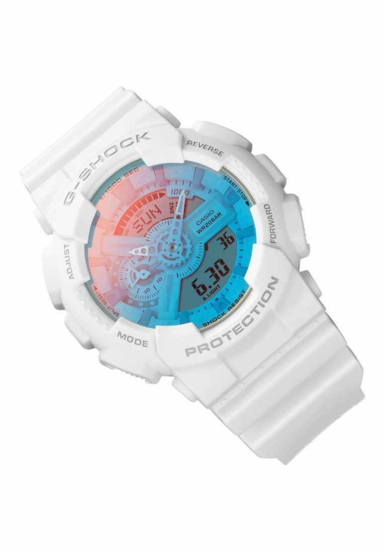 Casio G-shock GA-110TL-7A Digital Analog Rubber Strap Watch for Men