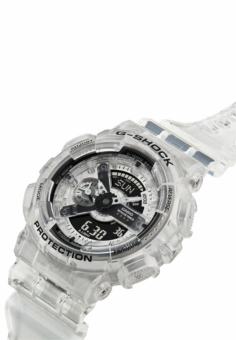 Casio G-Shock GA-114RX-7A 40th Anniversary Clear Remix Digital Analog Watch For Men