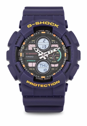Casio G-shock GA-140-6A Digital Analog Rubber Strap Watch For Men