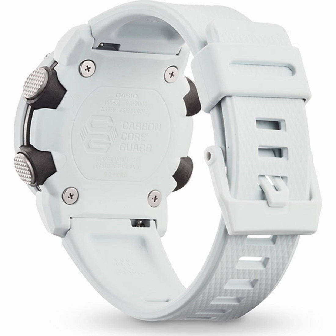 Casio G-shock GA-2000S-7A Digital Analog Rubber Strap Watch For Men