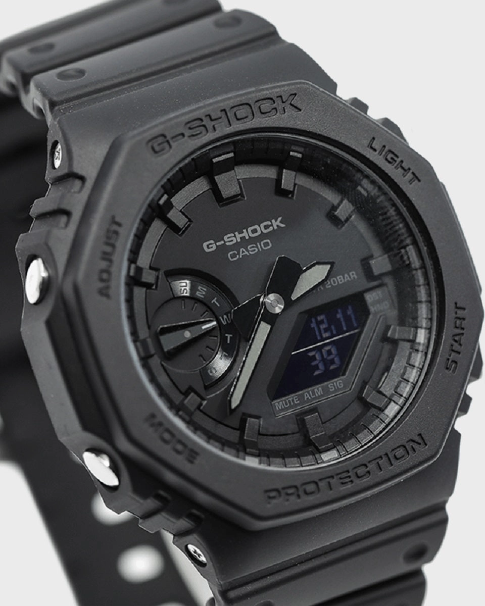 Casio G-shock GA-2100-1A1 Digital Analog Rubber Strap Watch For Men