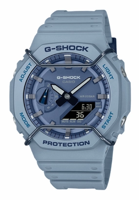 Casio G-shock GA-2100PT-2A Digital Analog Rubber Strap Watch For Men