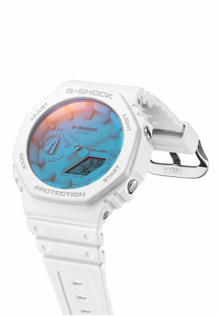 Casio G-shock GA-2100TL-7A Digital Analog Rubber Strap Watch for Men
