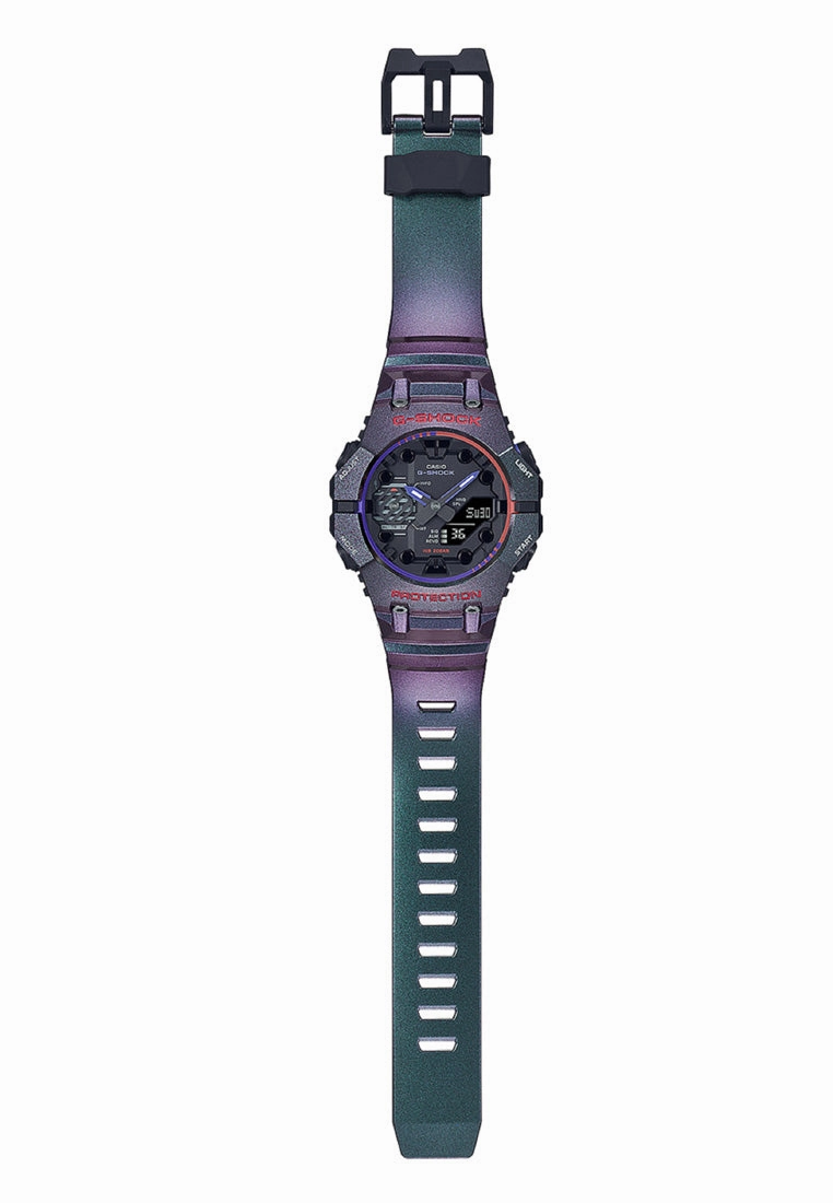 Casio G-shock GA-B001AH-6A Digital Analog Rubber Strap Smart Watch For Men