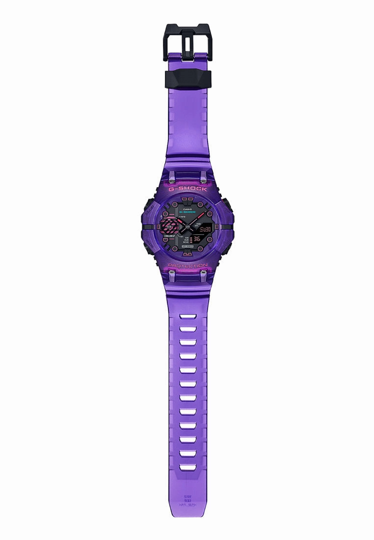 Casio G-shock GA-B001CBRS-6A Digital Analog Rubber Strap Bluetooth Watch For Men