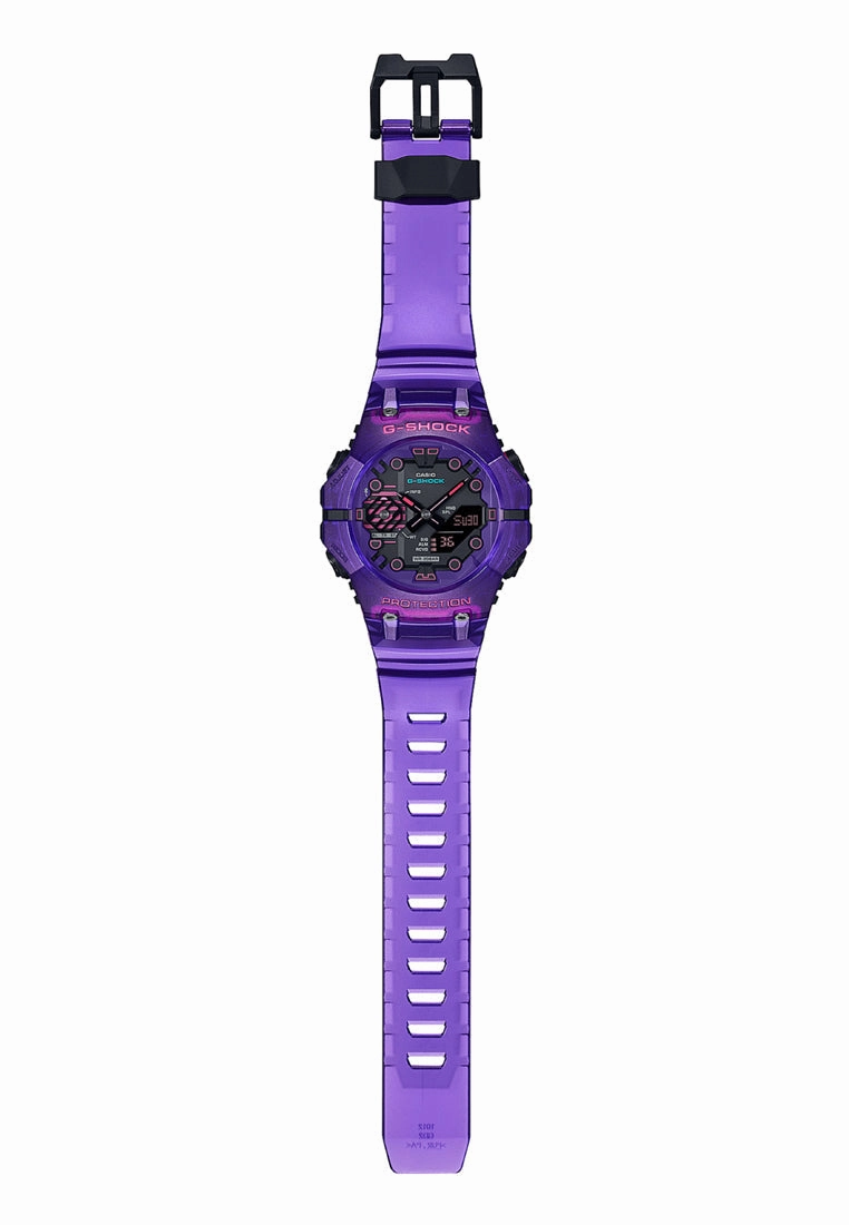 Casio G-shock GA-B001CBRS-6A Digital Analog Rubber Strap Bluetooth Watch For Men