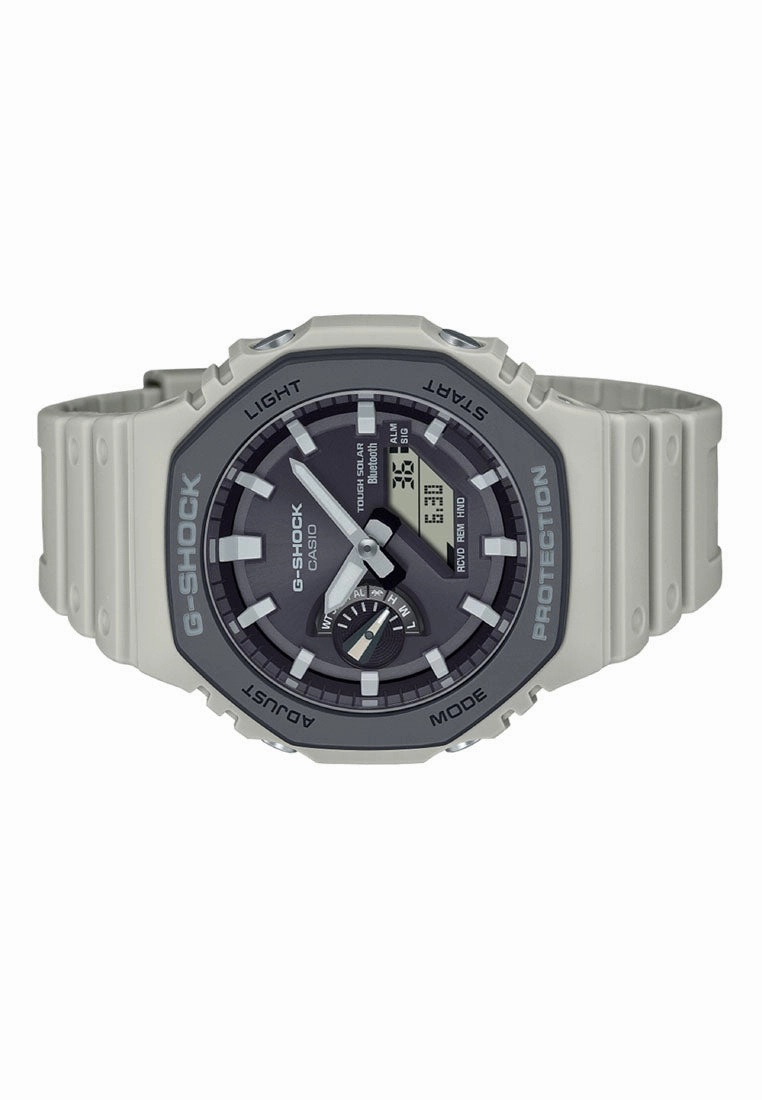 Casio G-shock GA-B2100LUU-5A Digital Analog Rubber Strap Solar Watch for Men